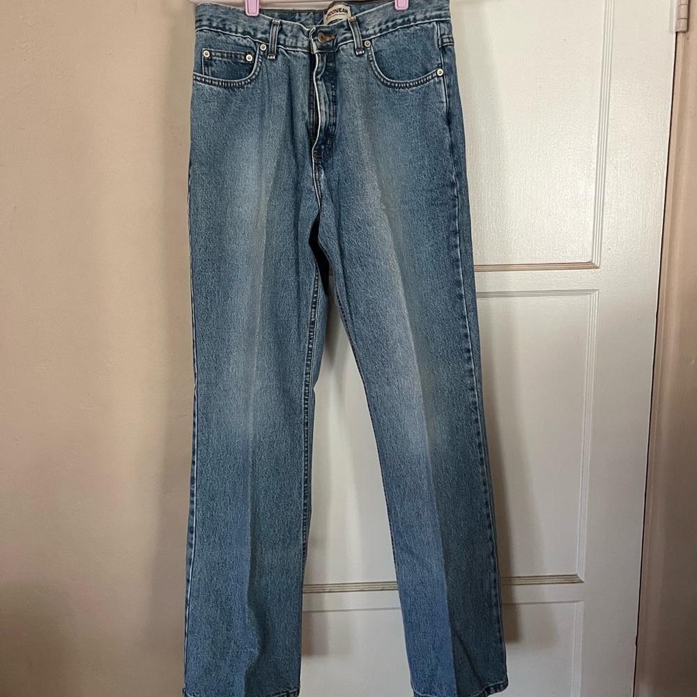 Vintage Victoria’s Secret boot cut London jeans.